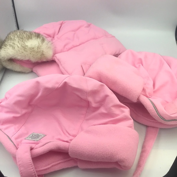 3 pink Winter Girls Kids Toddler 🎩 - Picture 1 of 1